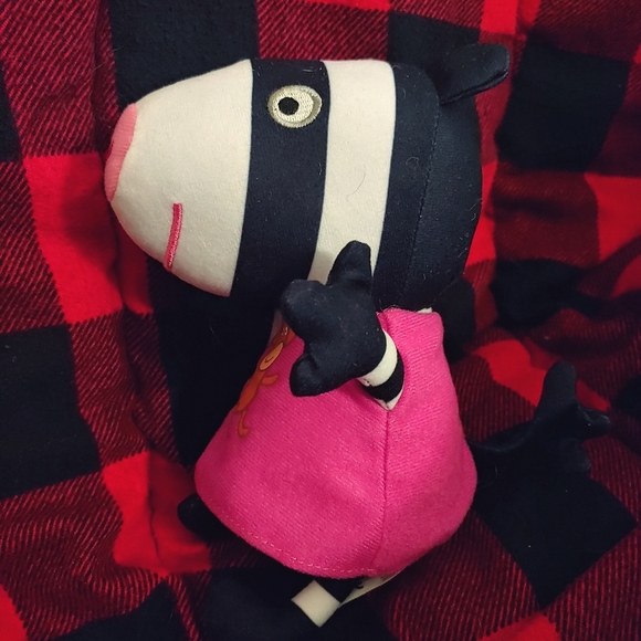 Peppa Pig Other - Zoe Zebra 6 inch Plush Peppa Pig Friend Htf
